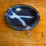 Cendrier Ancien TAIZÉ Daniel De Montmollin Céramique Bleu Décor