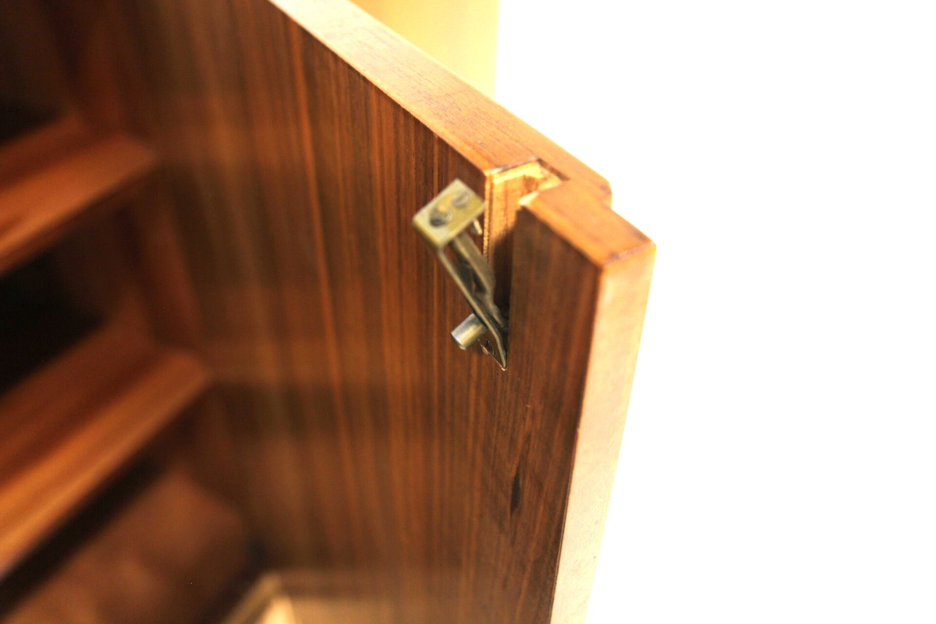 Scandinavian enfilade in walnut, Swedish modern, Sweden, 1940.