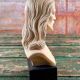 Bust of Christ signed A. Giannelli, ancient Italian sculpture.
