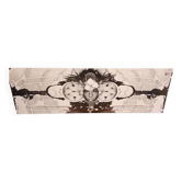Large black and white artworks / photo collage (160x50) eyes
