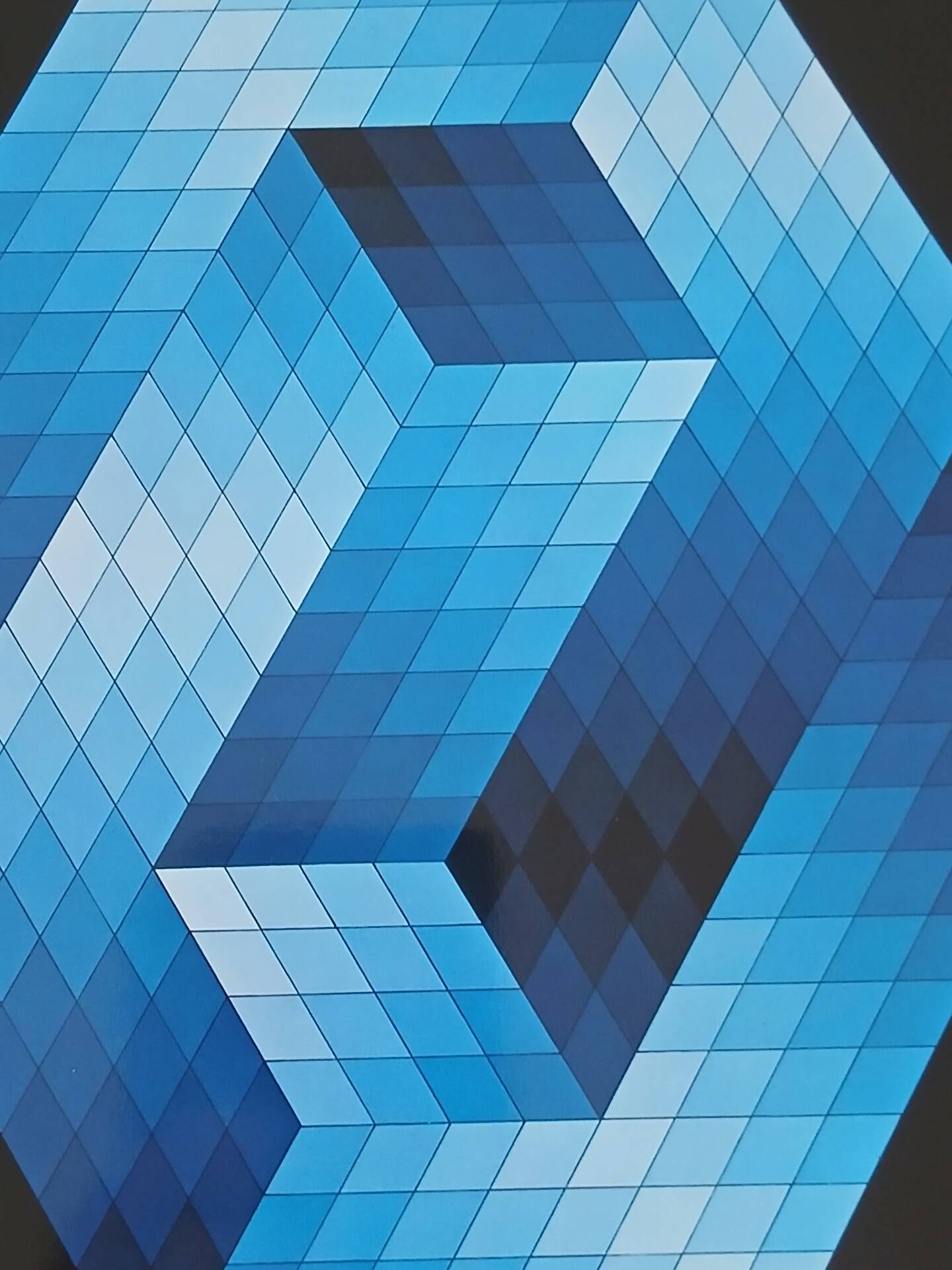 Victor Vasarely Serigraphy op art Editions du Griffon