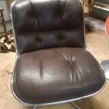 Fauteuil Charles Pollock, édition Knoll