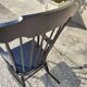Rocking-chair noir vintage