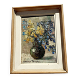 Small painting by Claire Olivier Tiberghien