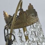 Balloon chandelier Empire style with Pampilles