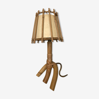 Rattan lamp