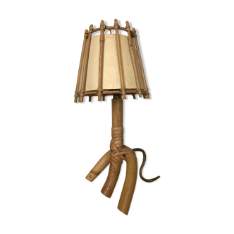 Lampe rotin