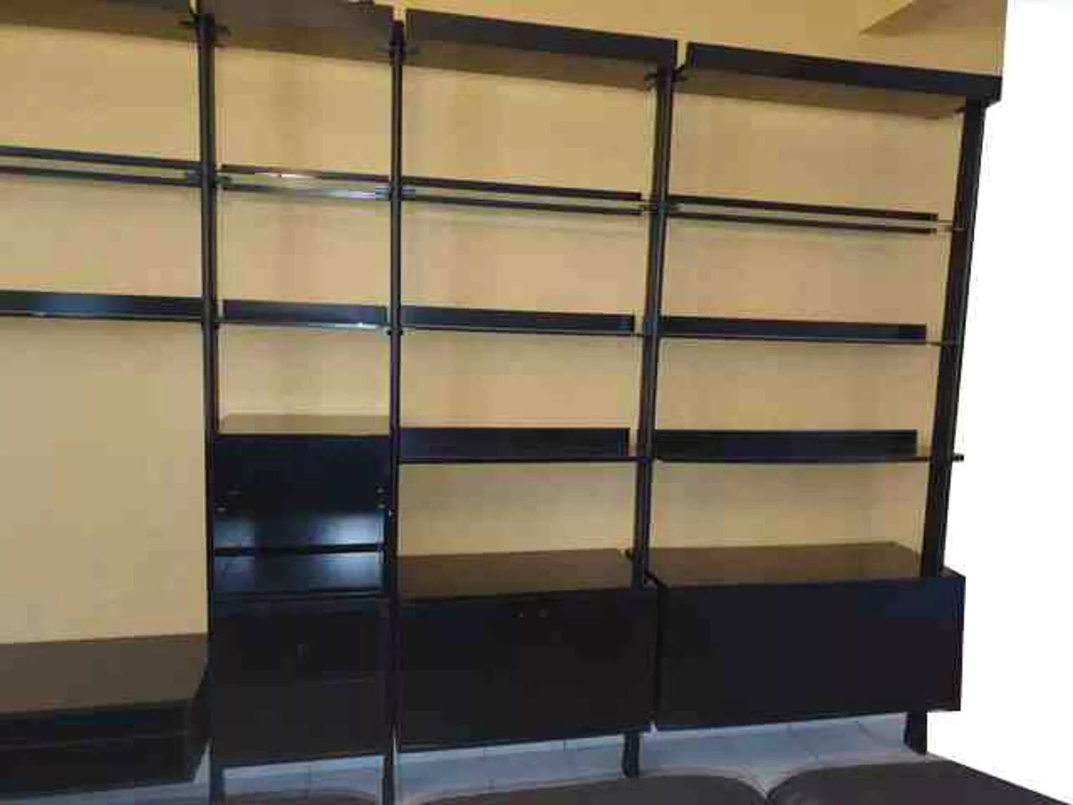 4m46 modular library for Ligne Roset, France, 1980s