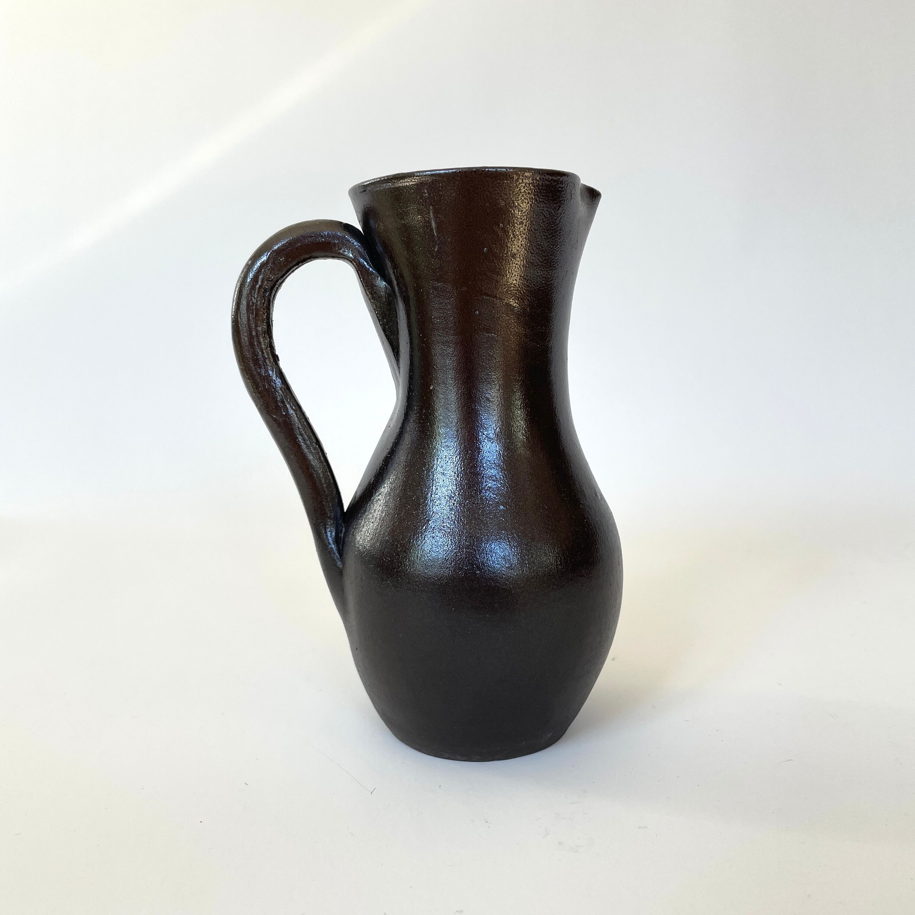 Sandstone pitcher, vintage 1960