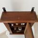 Old bathroom cabinet in solid oak, mid-20th century
