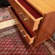 Commode vintage pieds compas Ep 60/70