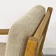 Danish Oak Lounge Chair and Ottoman by Juul Kristensen
