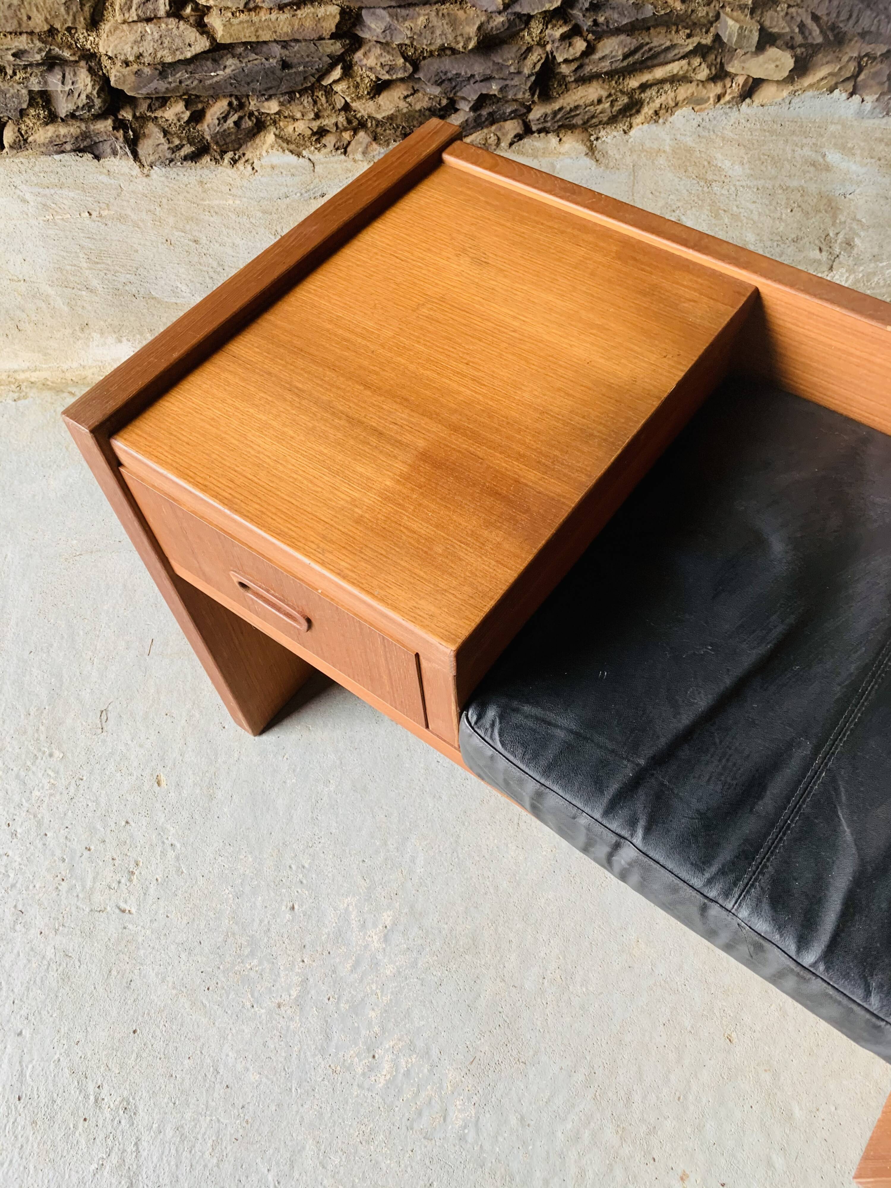 Wooden telephone cabinet