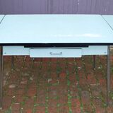 Vintage aniseed green formica table