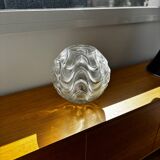 Vase en cristal lalique france – modèle “vibration” (2006) – parfait état