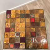 3 tables low ceramic 50s
