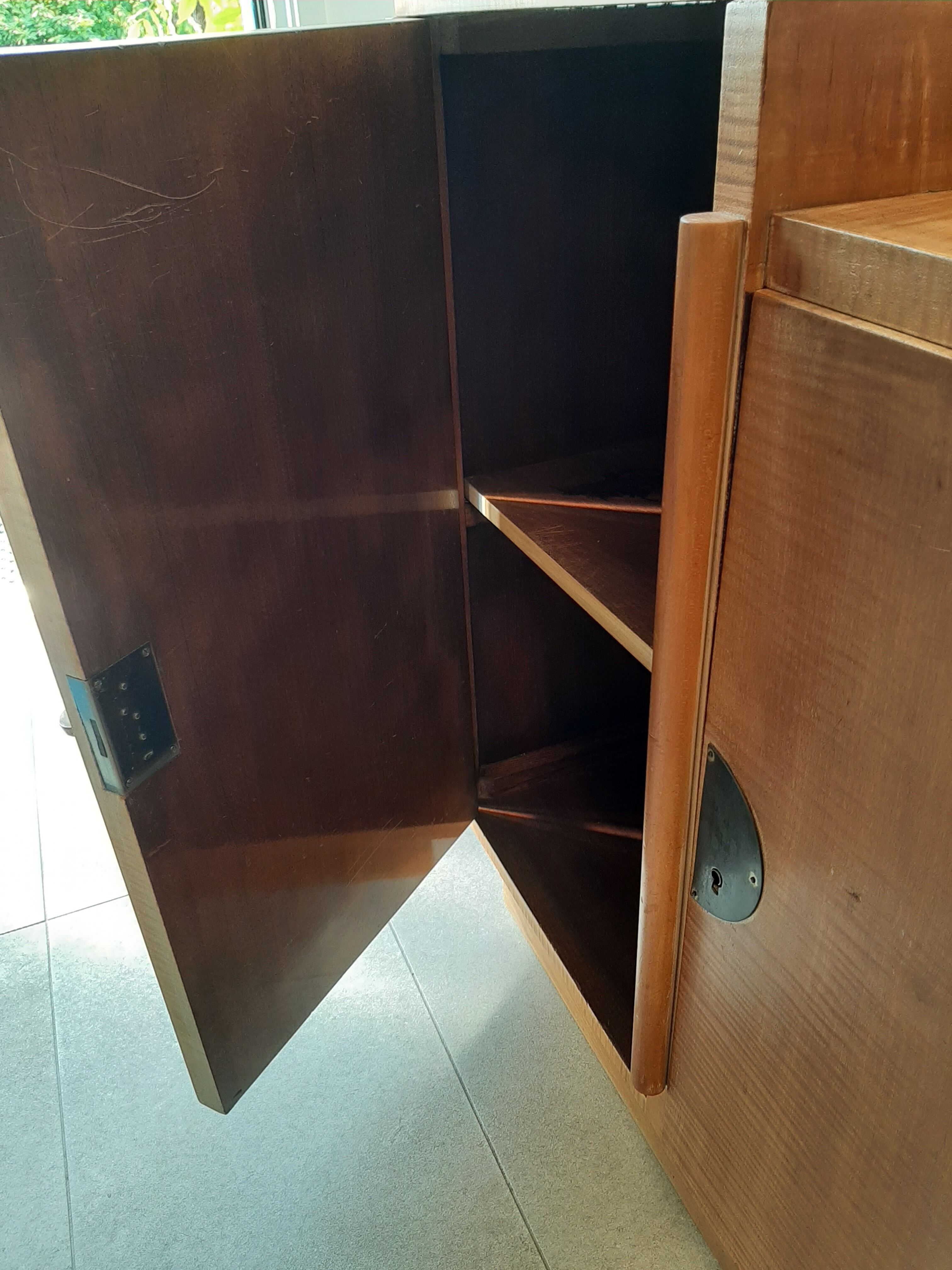 Meuble bas 2 portes art déco