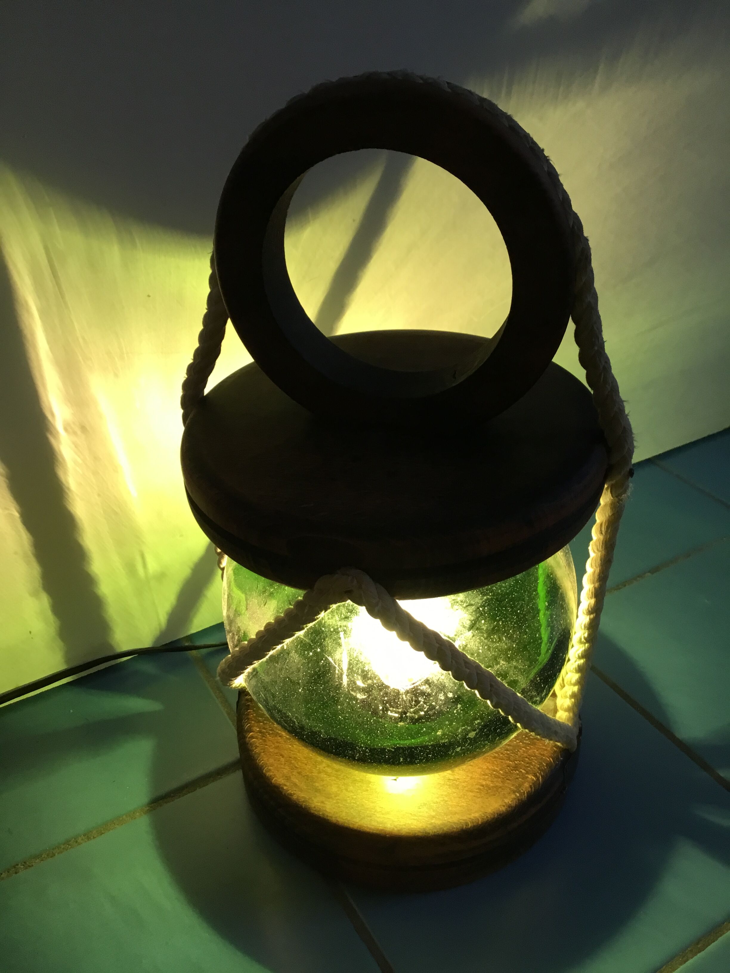 Vintage marine lamp