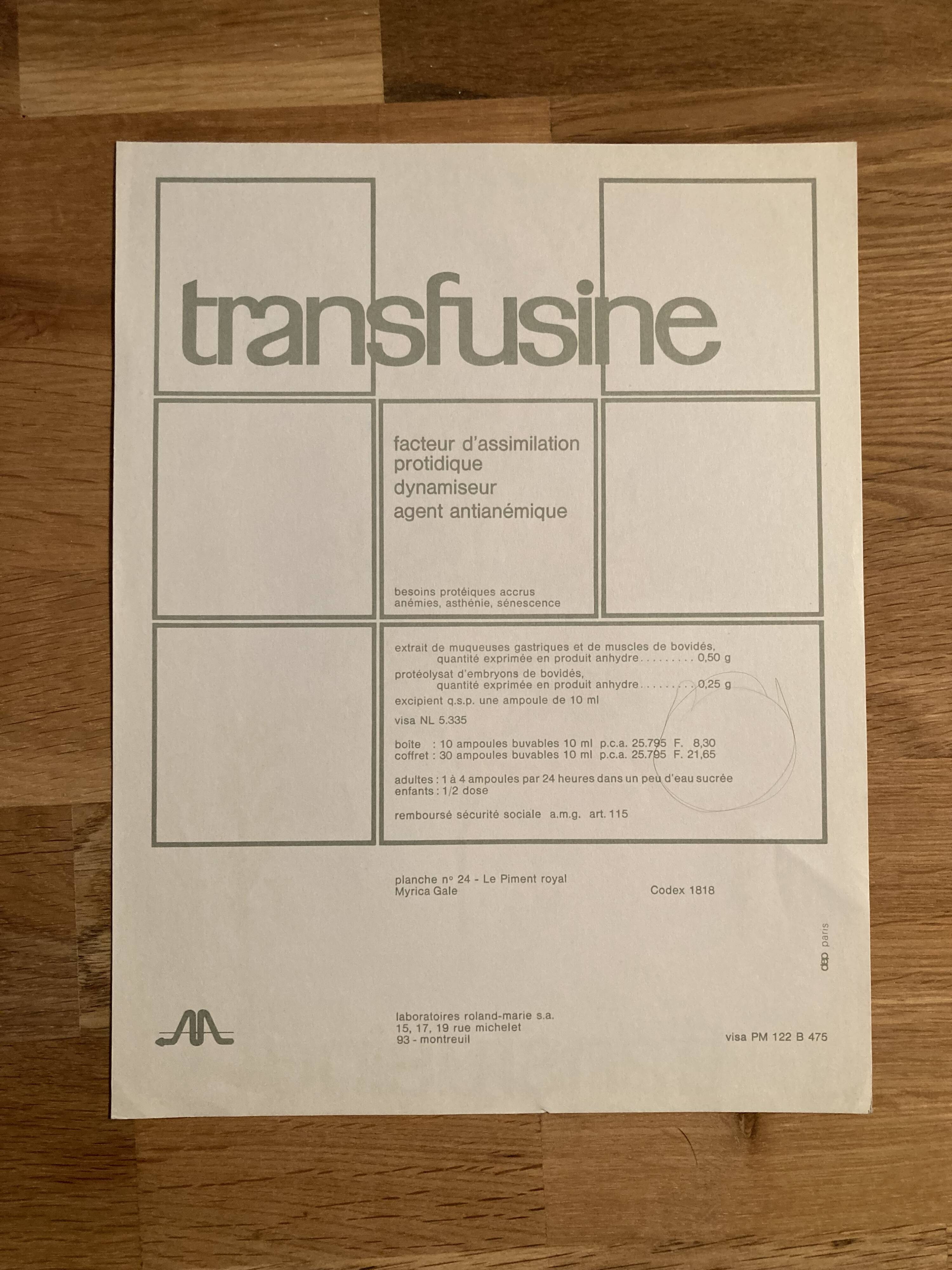 Botanical poster the Royal Pepper