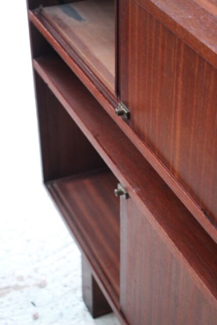 Top mahogany architect buffet France 1950