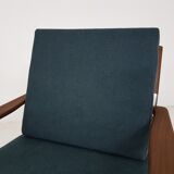 Scandinavian modern, teak lounge chair, Denmark, 1960’s