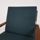 Scandinavian modern, teak lounge chair, Denmark, 1960’s
