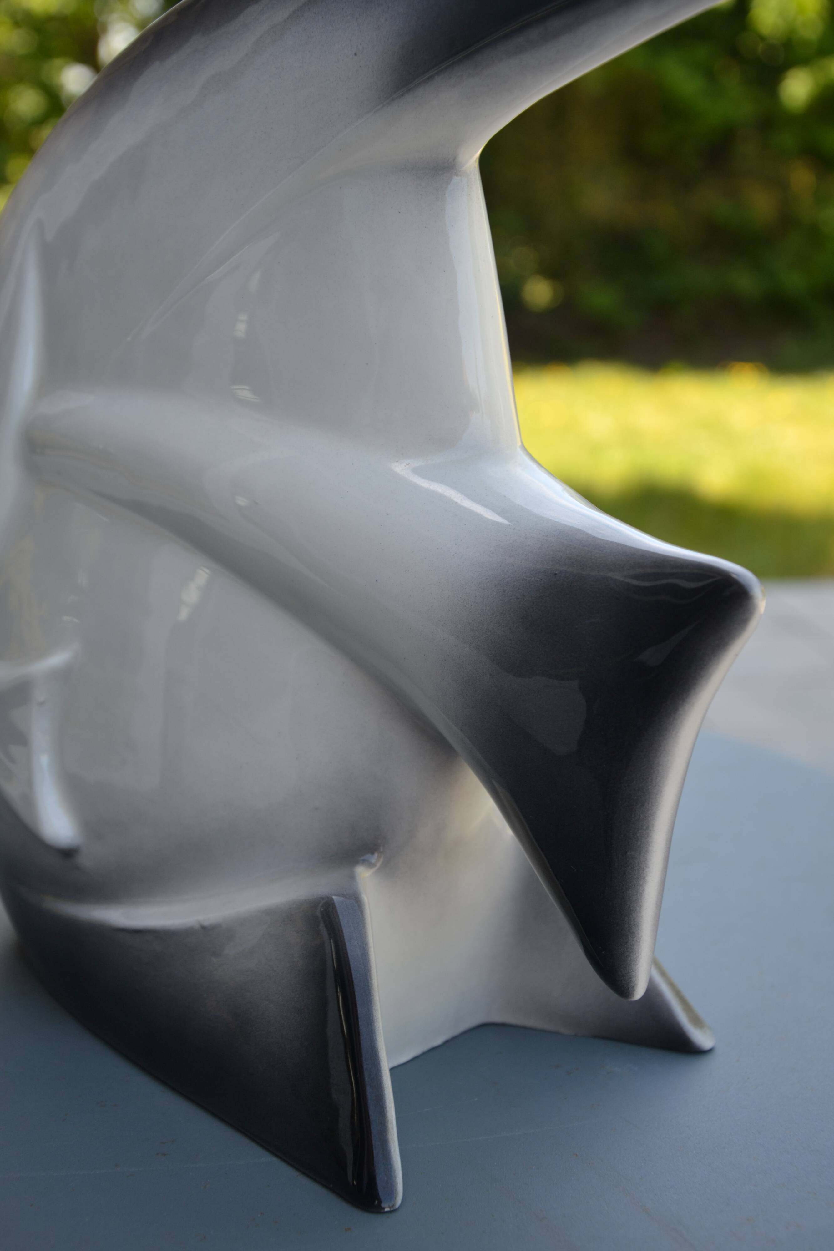 Large vase/sculpture fish from the 1960s.