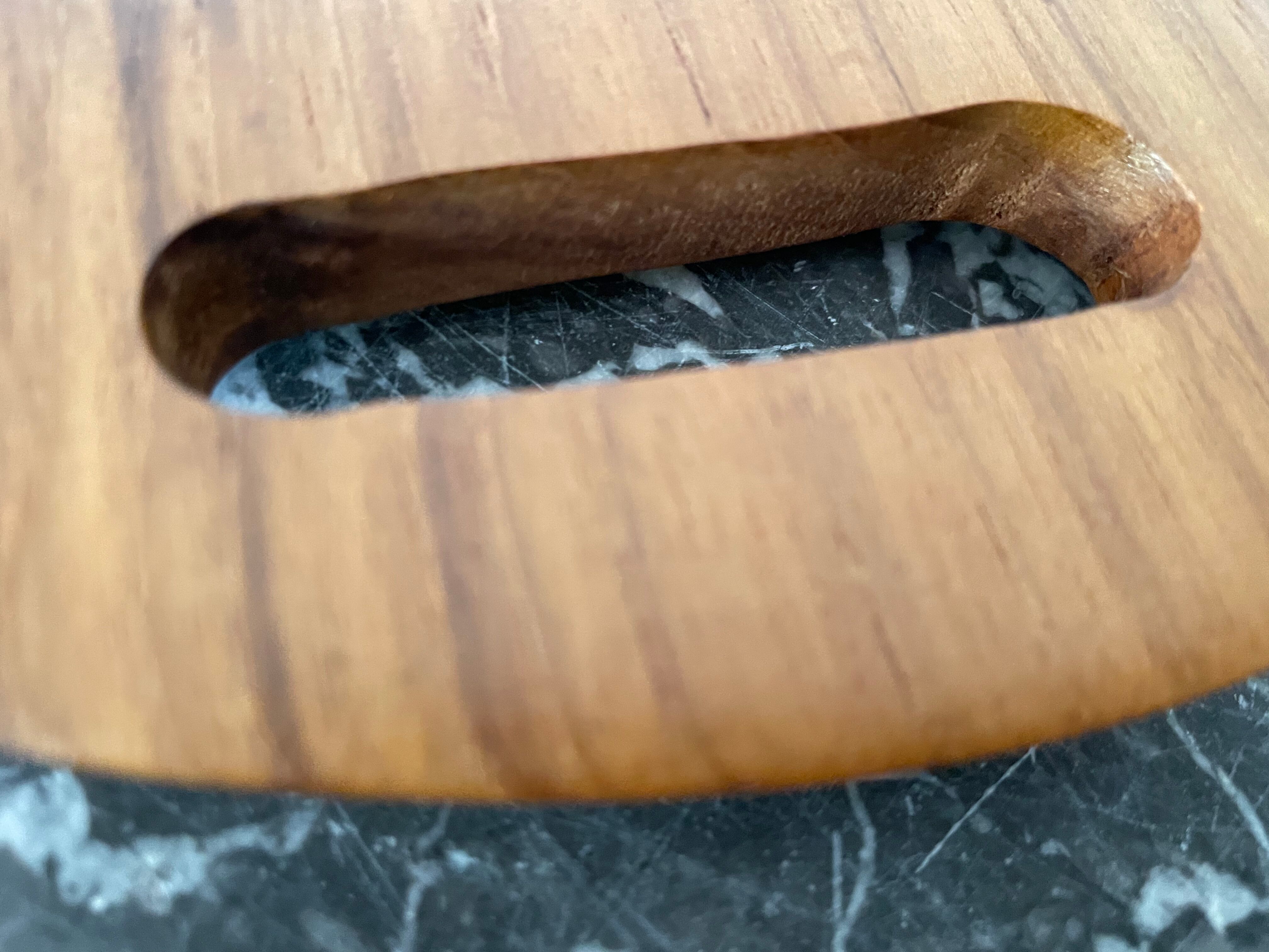 Vintage teak dish