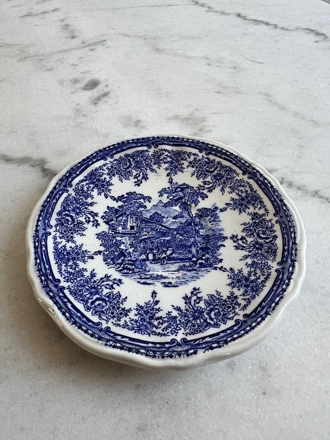 Lot de 12 tasses Luneville The Cottage