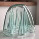 Vase mouchoir en plexi 1980