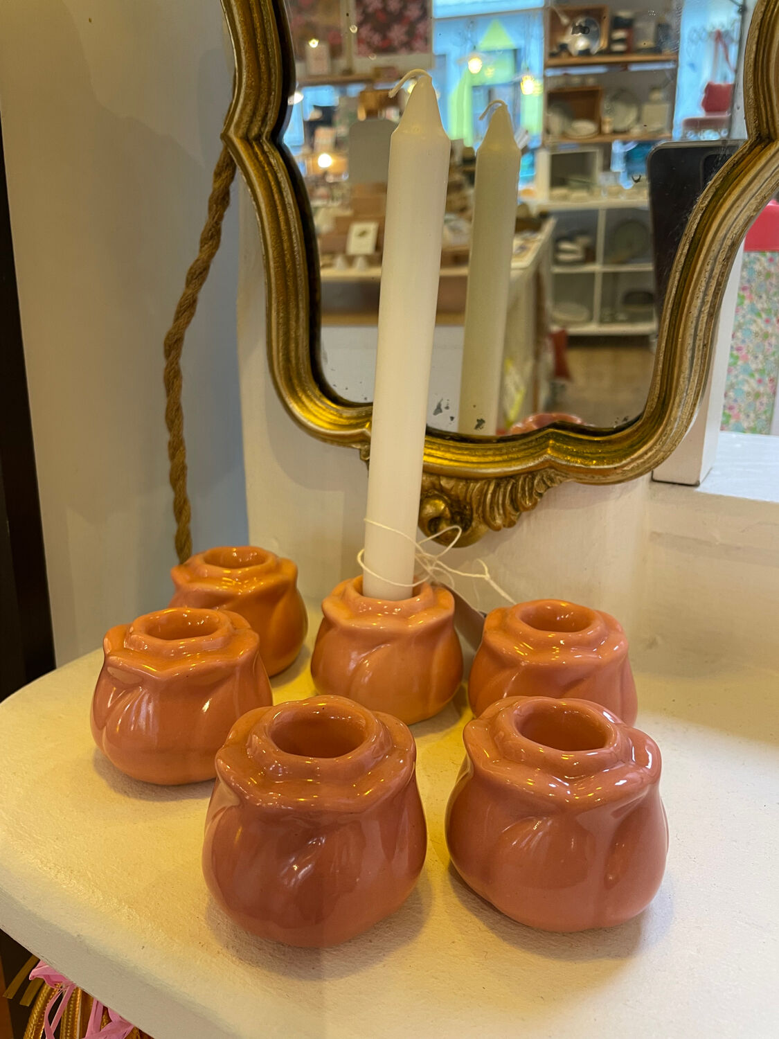 Vintage candle holders