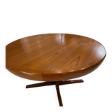 Extensible Baumann teck table vintage 1970