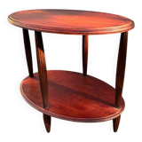 Art Deco coffee table in solid mahogany – 1930s