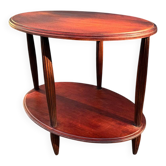 Table de salon Art déco en acajou massif – années 30
