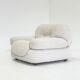 Sapporo armchair by Mario Marenco for Mobil Girgi in cream beige