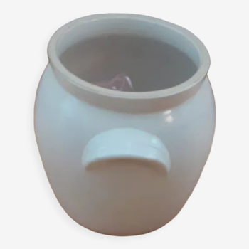 White pickle pot