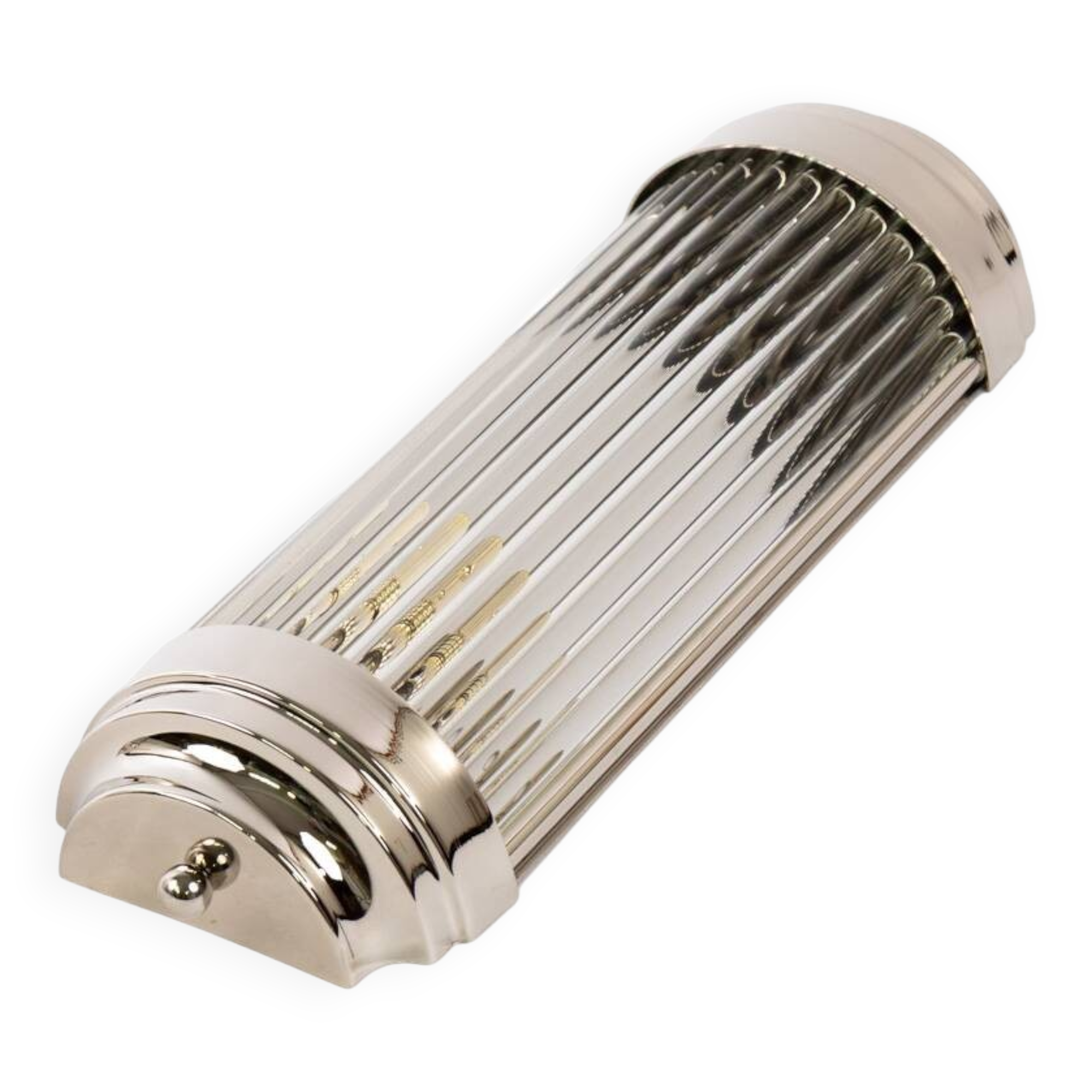 Art Deco wall lamp S, opal glass