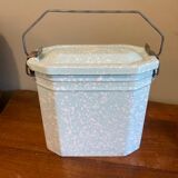 Old enameled box