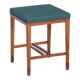 Art Deco Stool in Oak & Upholstery, Czech, 1930s