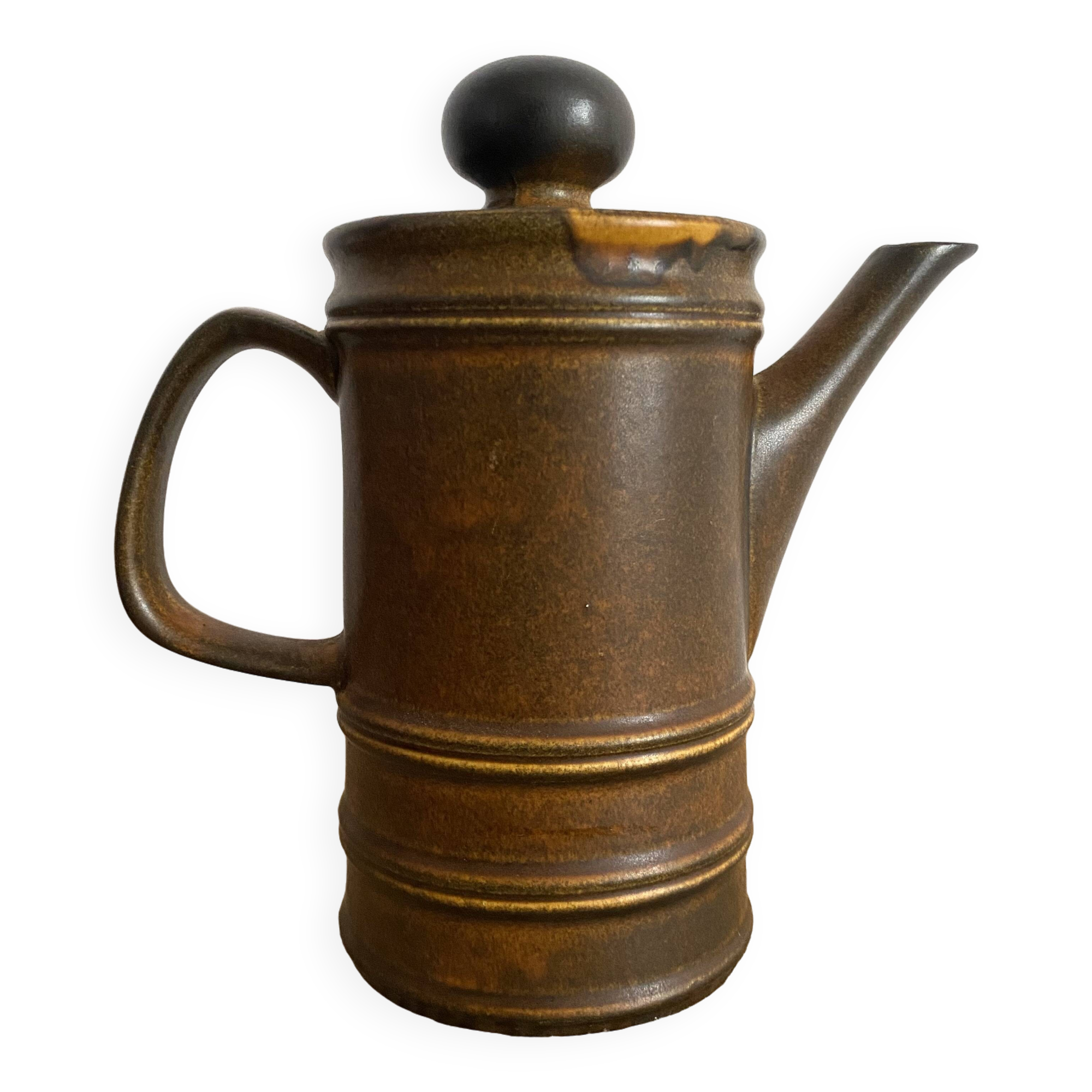 Théière vintage en grès
