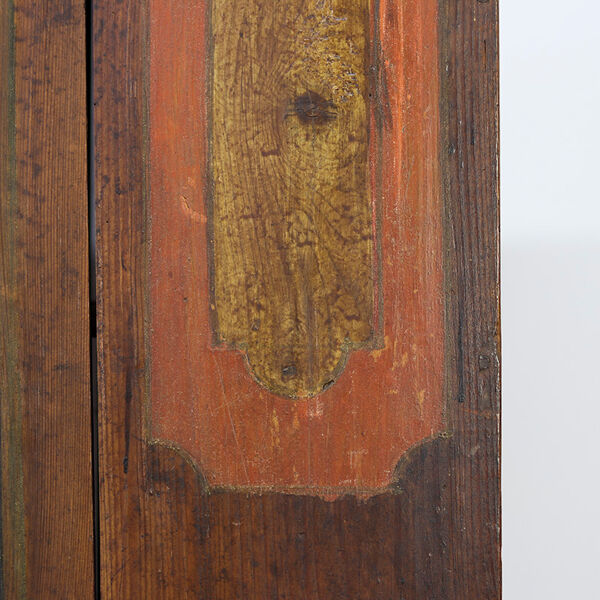 Garde-robe de mariée en art populaire peint