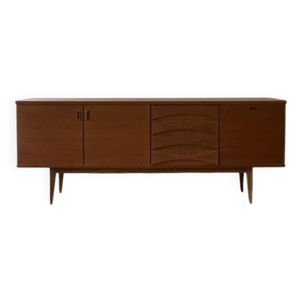 Large mid-century Scandinavian sideboard made in France