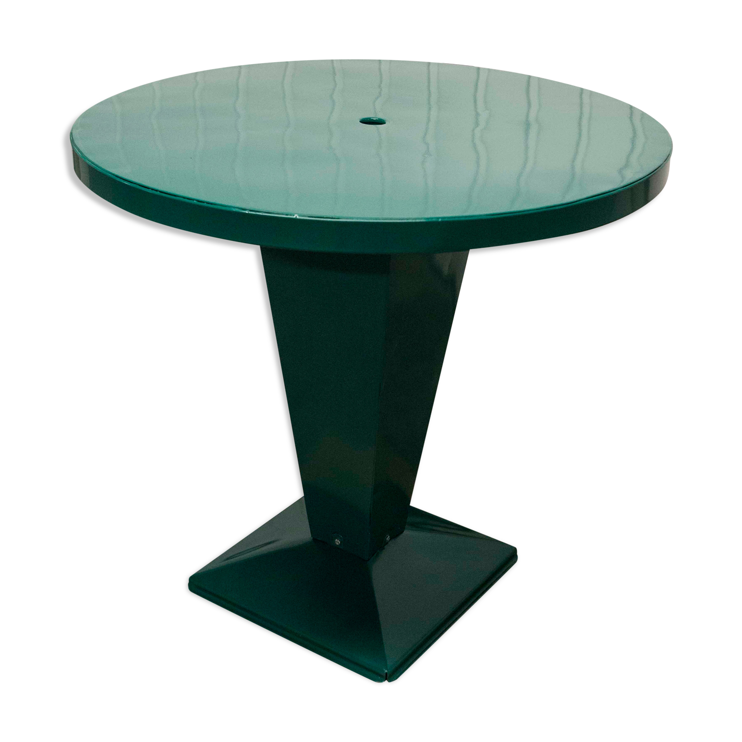 Bistro table Tolix "Kub 80" 1950 Xavier Pauchard restored