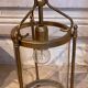 Brass hanging lamp