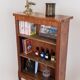 Bibus marquetry in rosewood, Transition style - Mid 20th century