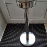 Chrome ice bucket holder.