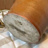 Large vintage 1970s stoneware lamp base