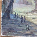 Notre Dame de Paris painting
