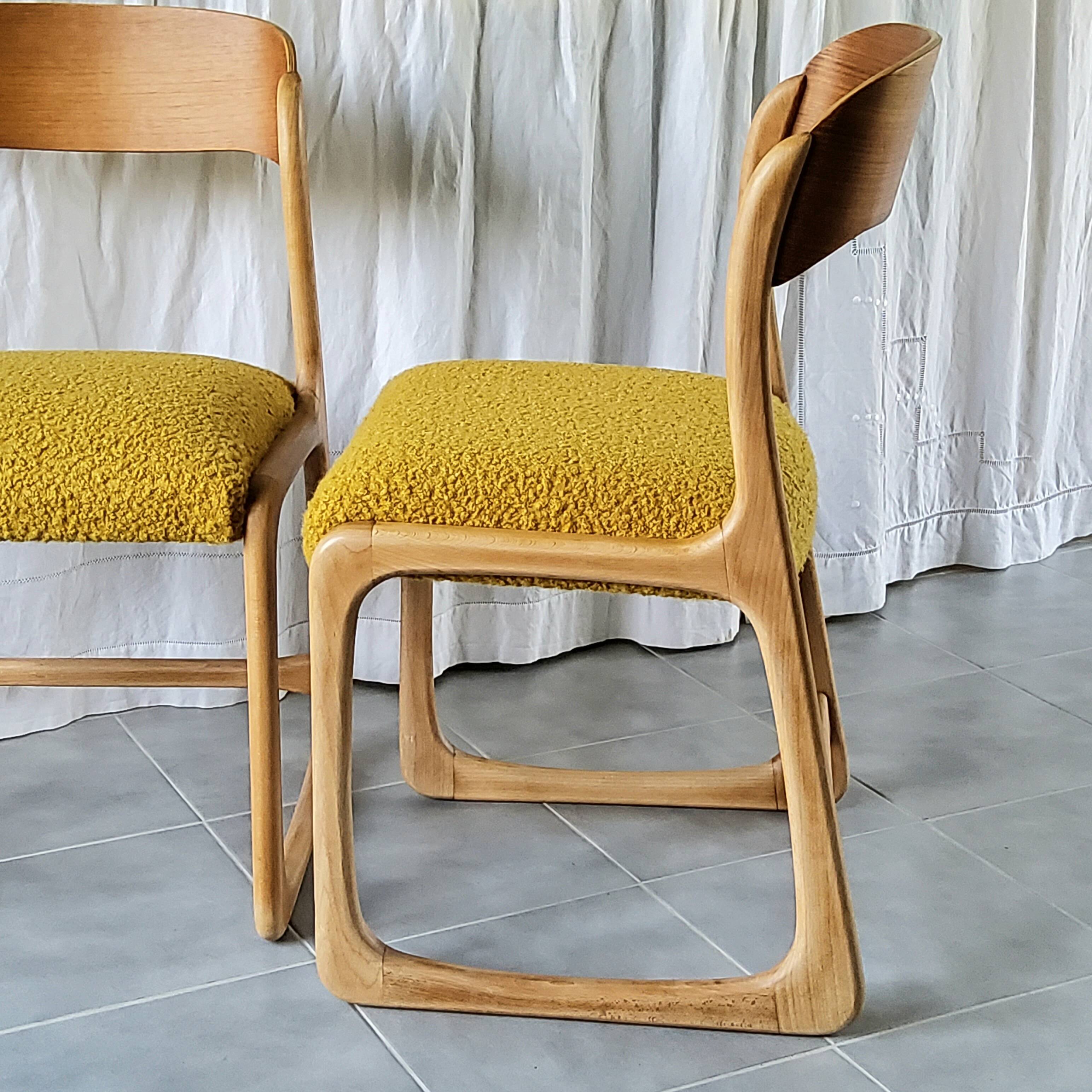 Baumann Sled Chair Set