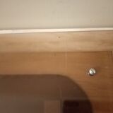 Mirror on smoked plexi frame - 40x40cm